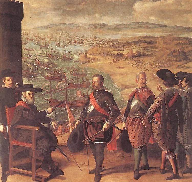 ZURBARAN  Francisco de Defence of Cadiz against the English